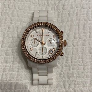 Michael Kors White Ceramic Watch